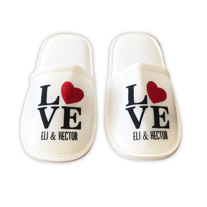 Pantuflas personalizadas para Boda - Tú eliges el diseño