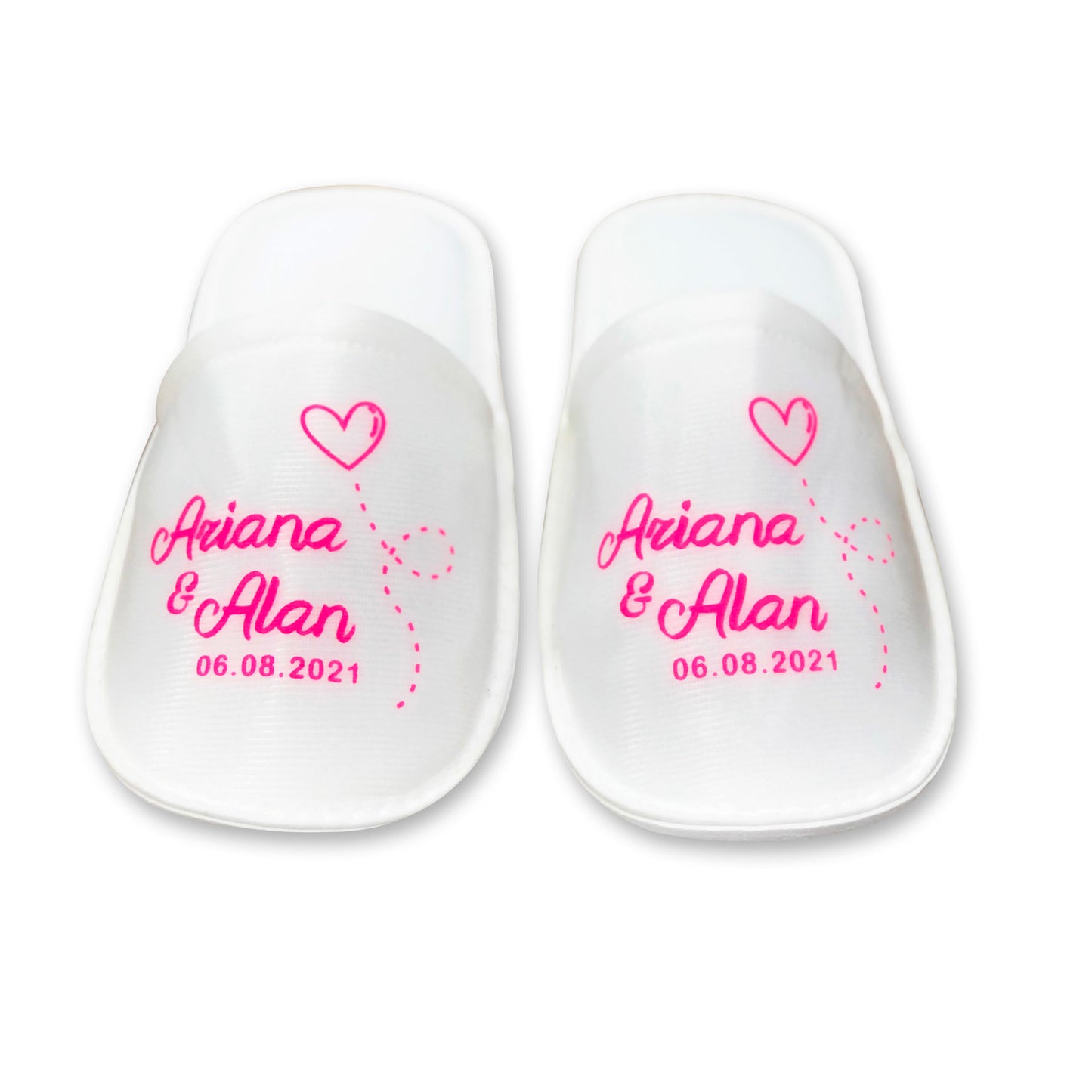 Pantuflas personalizadas para Boda - Tú eliges el diseño