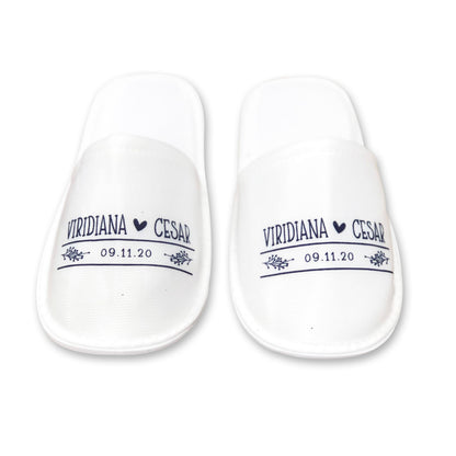 Pantuflas personalizadas para Boda - Tú eliges el diseño