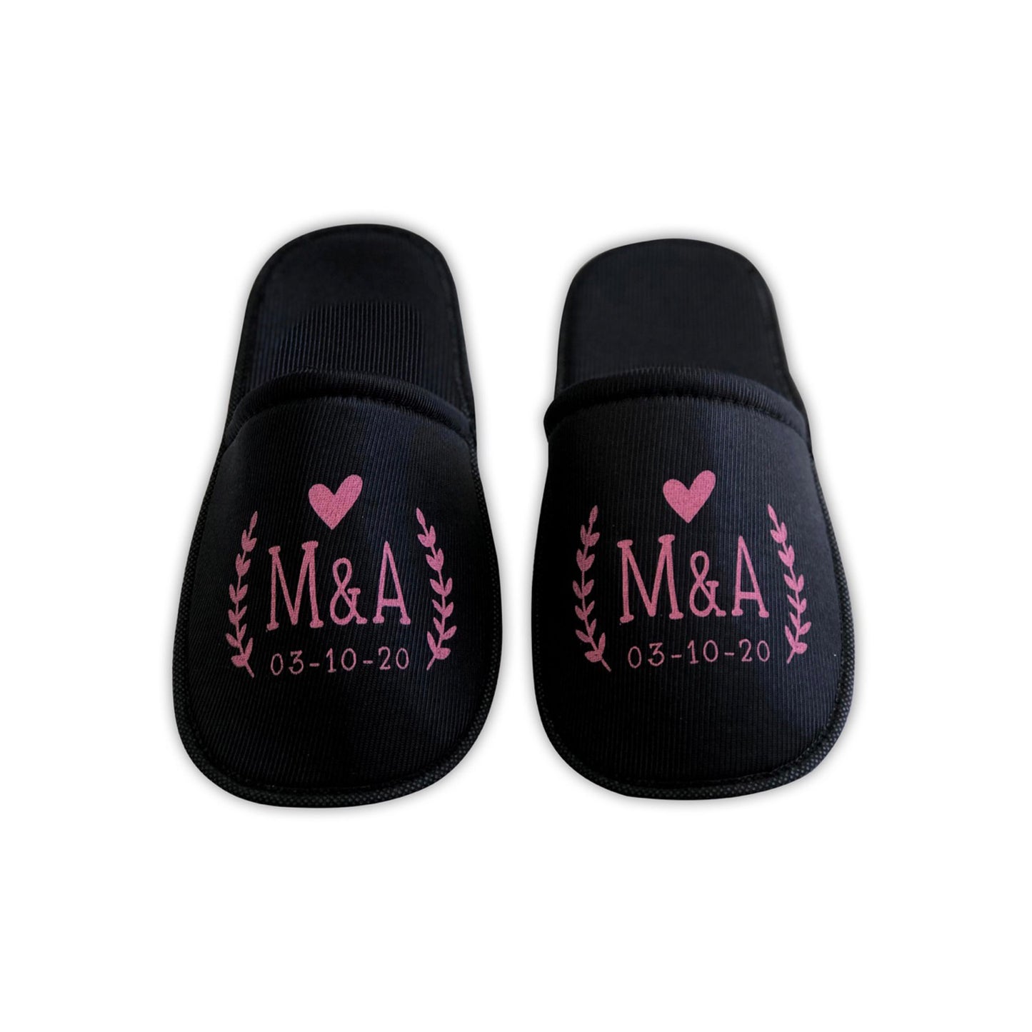 Pantuflas personalizadas para Boda - Tú eliges el diseño