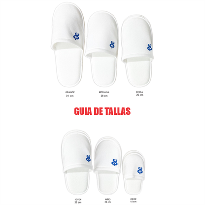 Pantufla para Hospitales y Hoteles Toalla | Festiboda