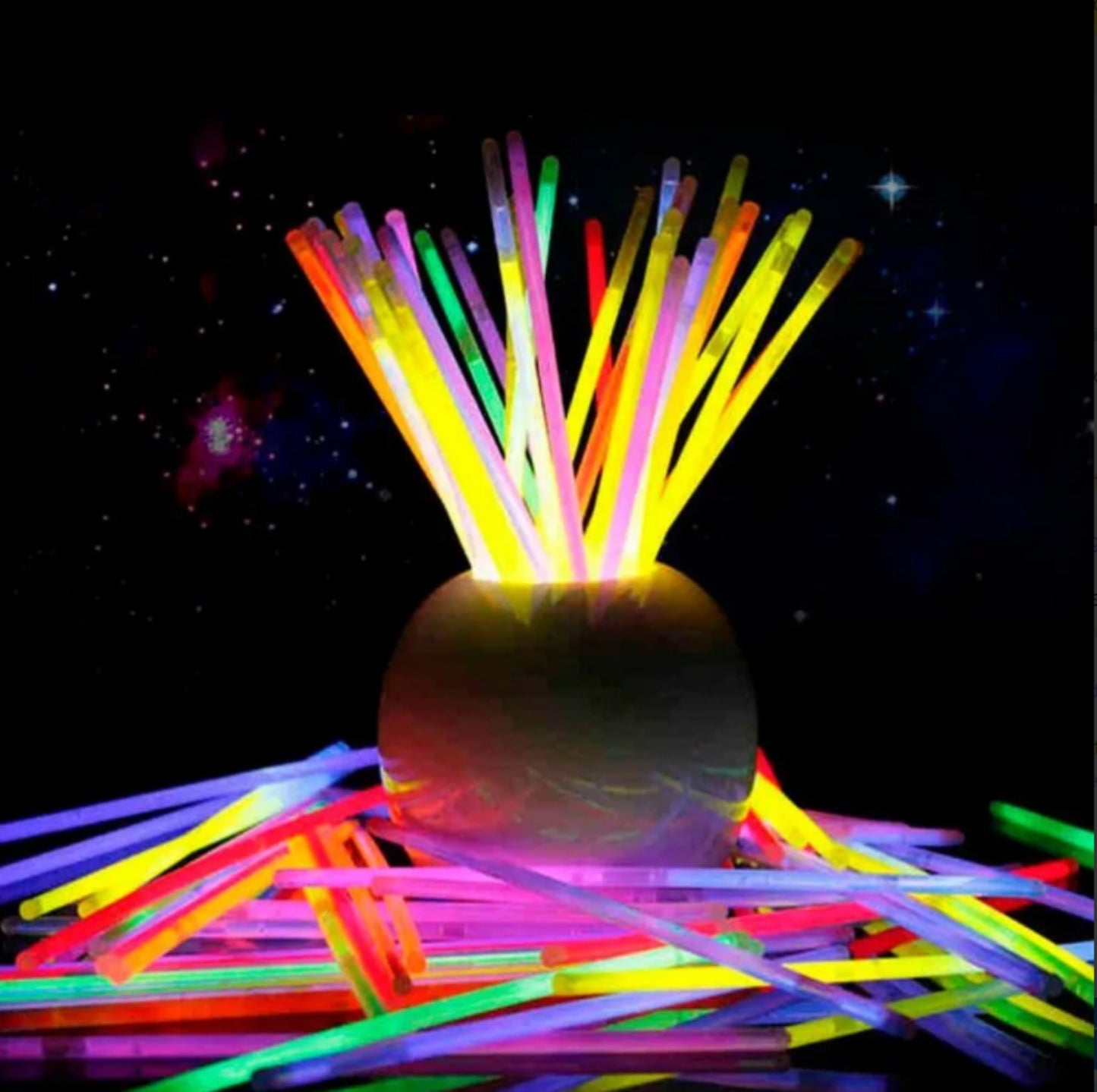 Popotes Neón Surtidos 12 pzas | Festiboda