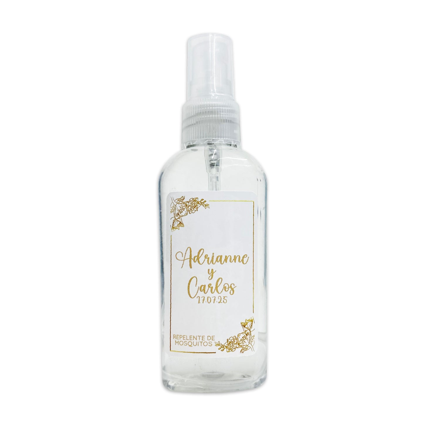 Recuerdos personalizados para Boda : elige entre repelente, crema o gel antibacterial