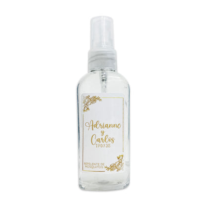 Recuerdos personalizados para Boda : elige entre repelente, crema o gel antibacterial