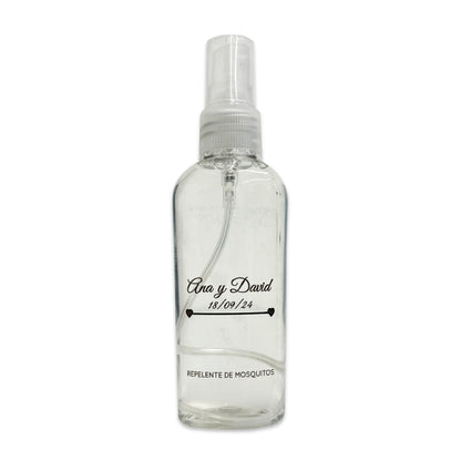 Recuerdos personalizados para Boda : elige entre repelente, crema o gel antibacterial
