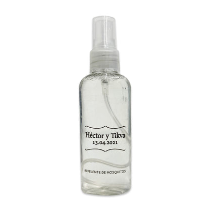 Recuerdos personalizados para Boda : elige entre repelente, crema o gel antibacterial