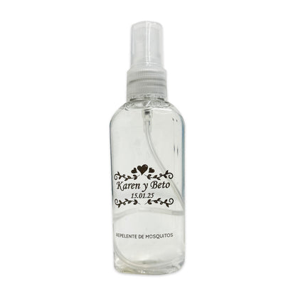 Recuerdos personalizados para Boda : elige entre repelente, crema o gel antibacterial