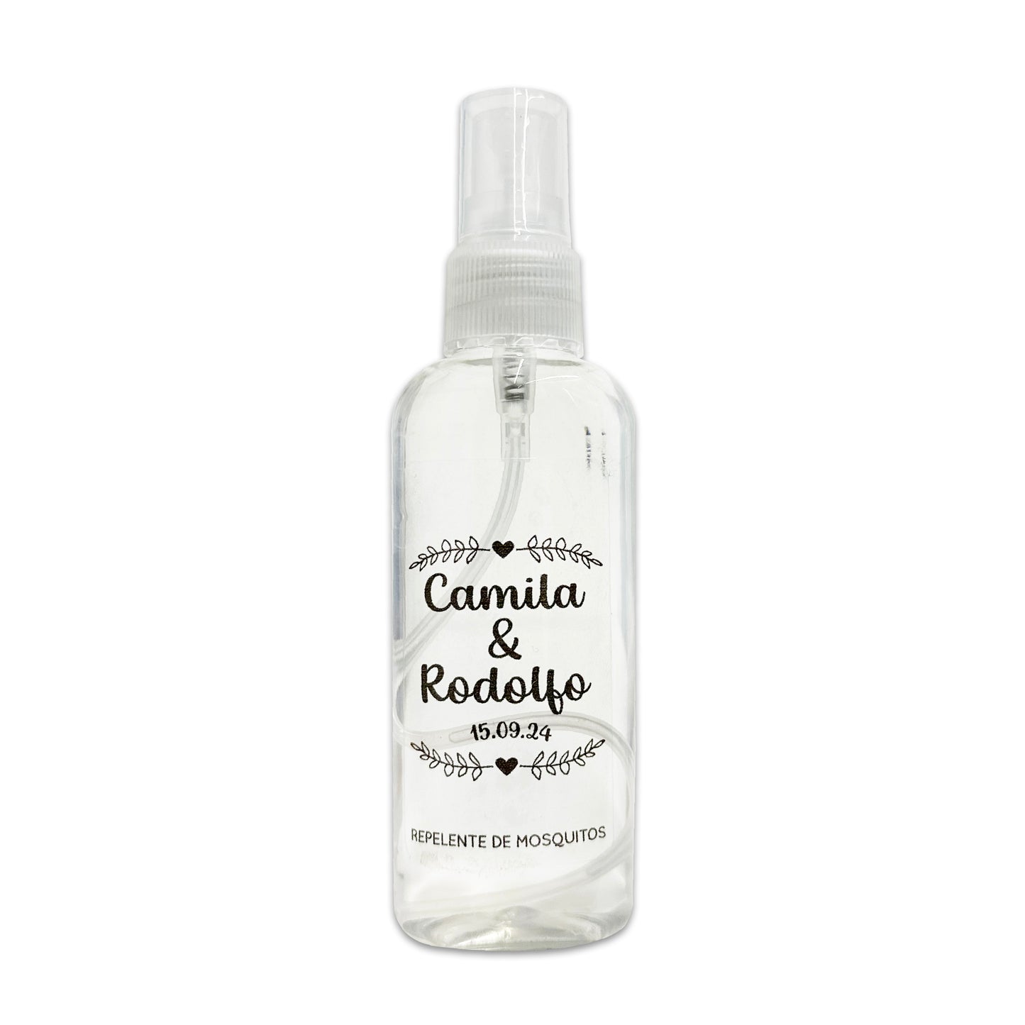 Recuerdos personalizados para Boda : elige entre repelente, crema o gel antibacterial