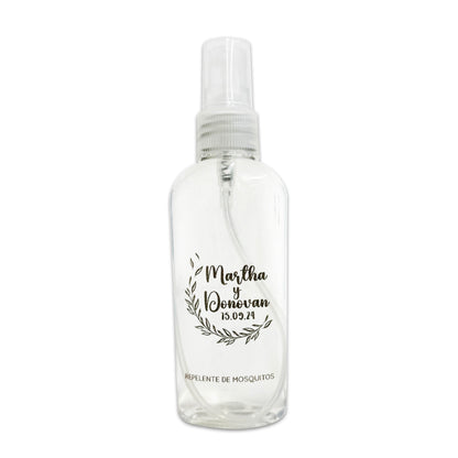 Recuerdos personalizados para Boda : elige entre repelente, crema o gel antibacterial