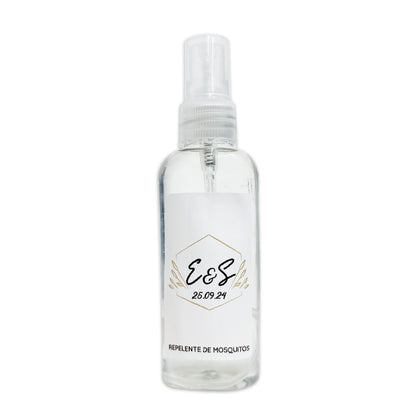 Recuerdos personalizados para Boda : elige entre repelente, crema o gel antibacterial