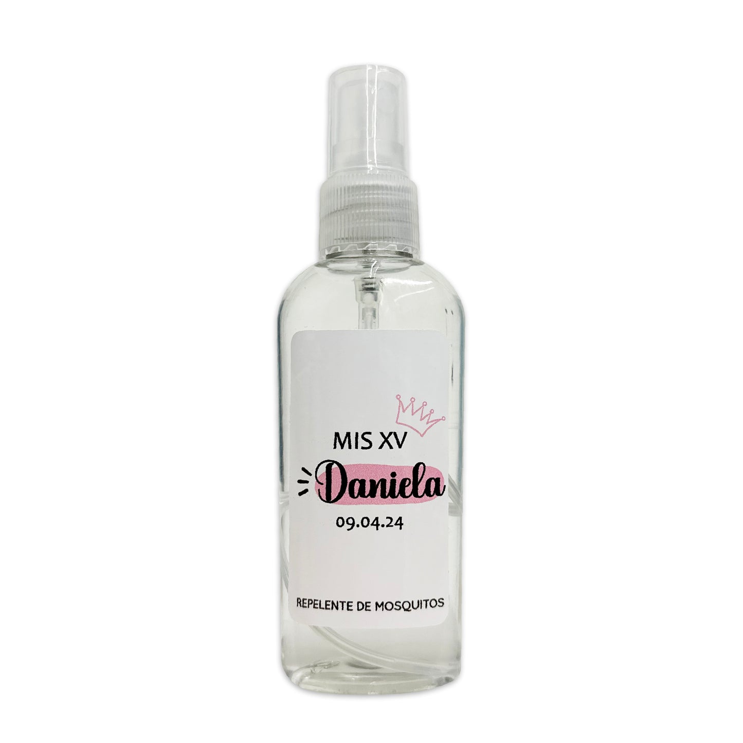 Recuerdos personalizados para XV años: elige entre repelente, crema o gel antibacterial