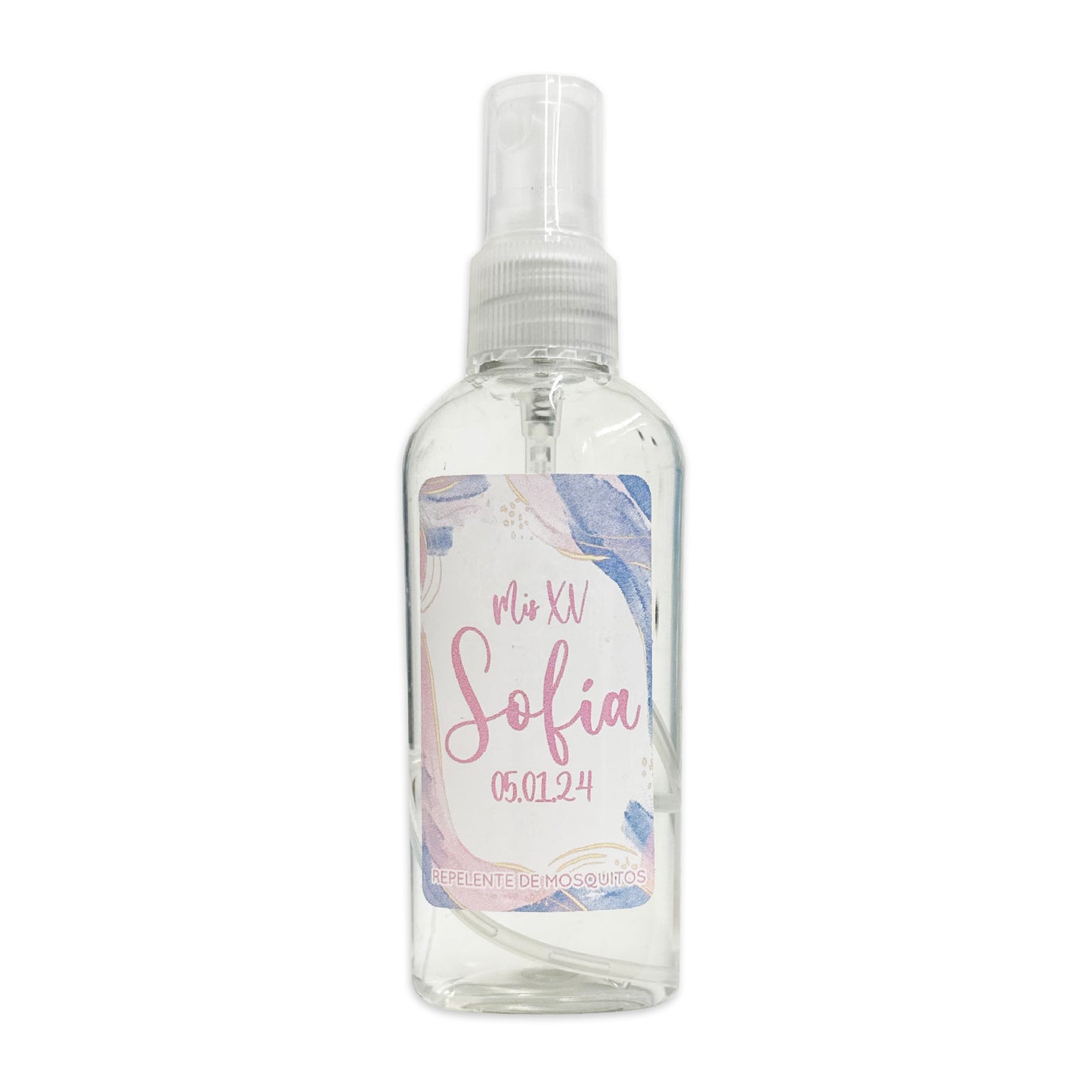 Recuerdos personalizados para XV años: elige entre repelente, crema o gel antibacterial