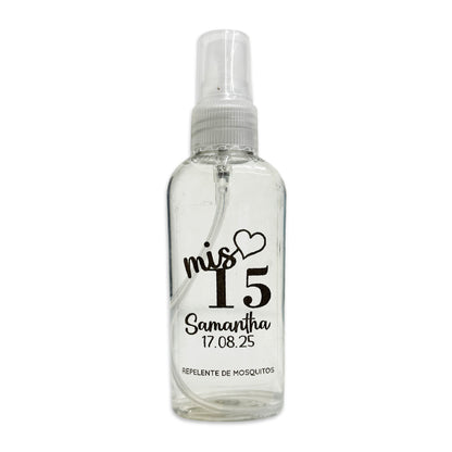 Recuerdos personalizados para XV años: elige entre repelente, crema o gel antibacterial
