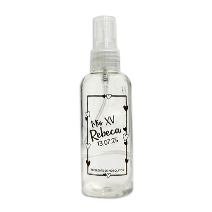 Recuerdos personalizados para XV años: elige entre repelente, crema o gel antibacterial