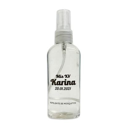 Recuerdos personalizados para XV años: elige entre repelente, crema o gel antibacterial