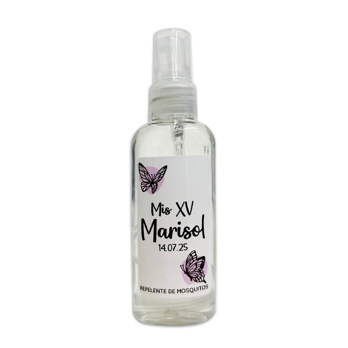 Recuerdos personalizados para XV años: elige entre repelente, crema o gel antibacterial
