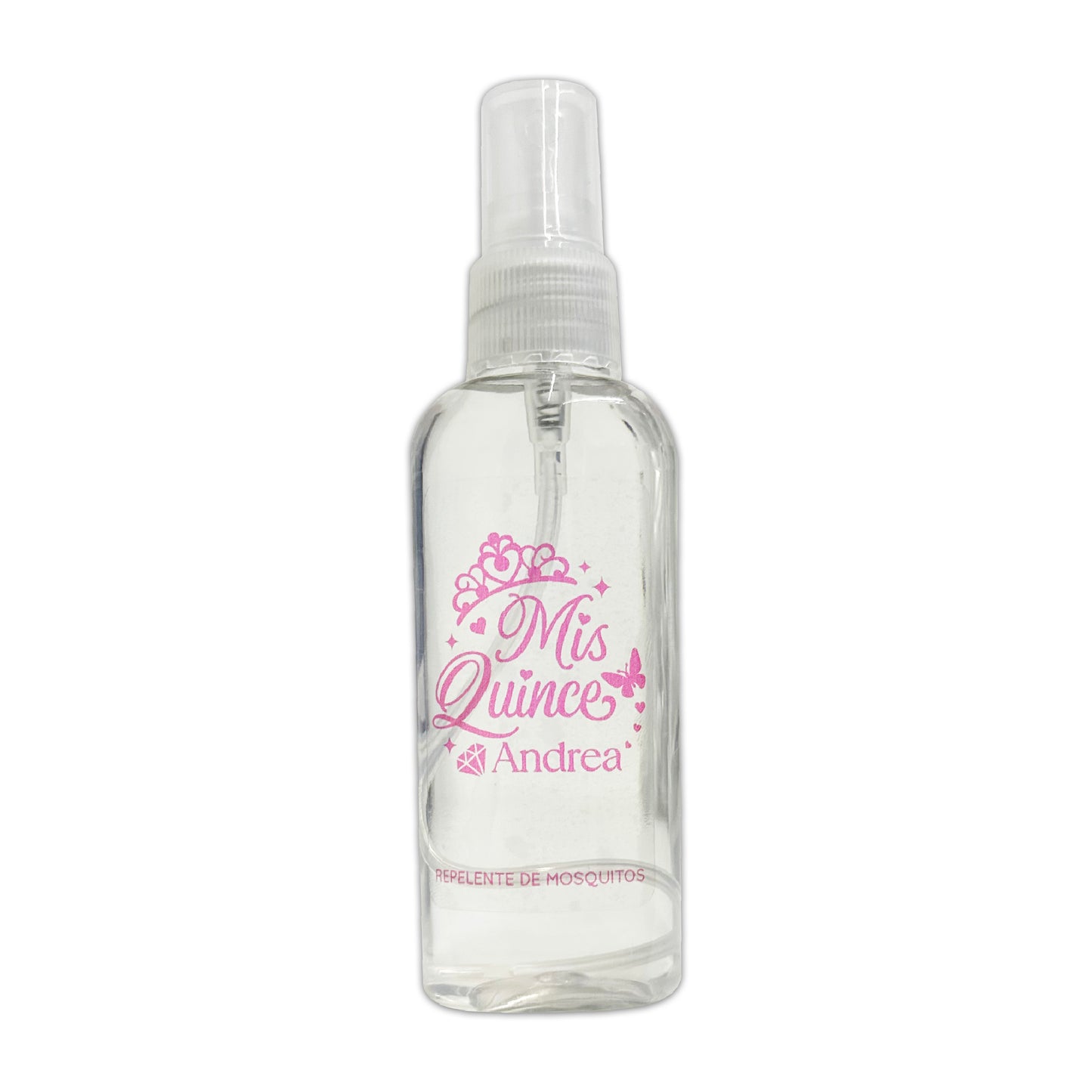 Recuerdos personalizados para XV años: elige entre repelente, crema o gel antibacterial