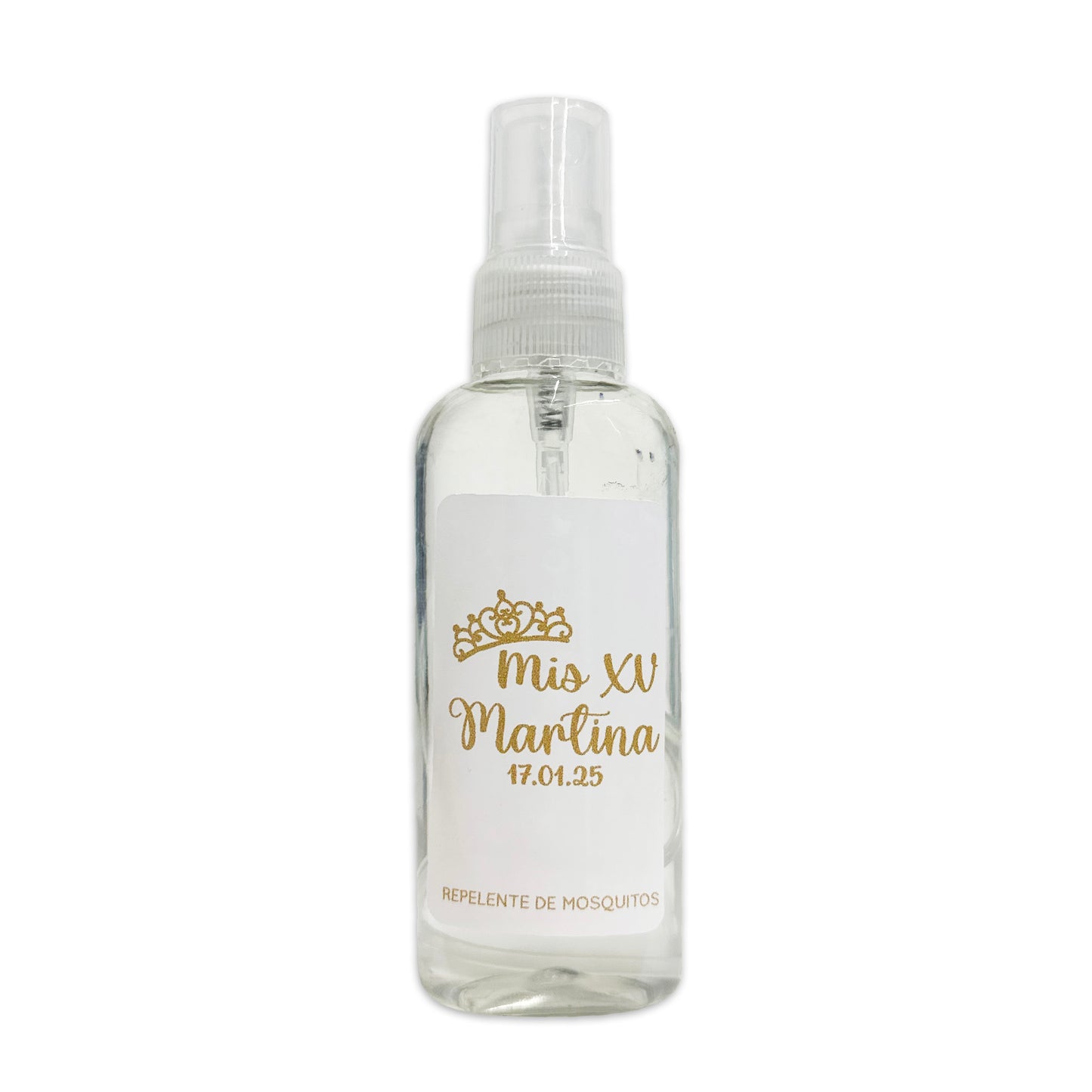 Recuerdos personalizados para XV años: elige entre repelente, crema o gel antibacterial