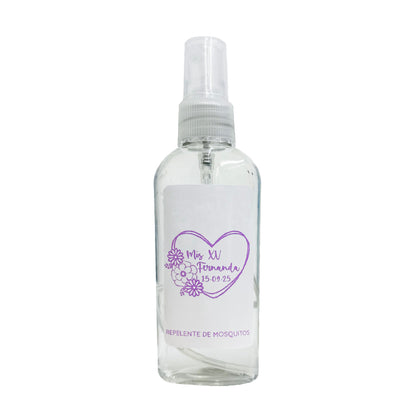 Recuerdos personalizados para XV años: elige entre repelente, crema o gel antibacterial