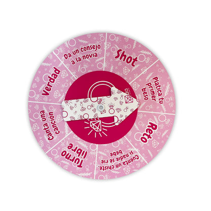 Juego Ruleta Gírale Despedida | Festiboda