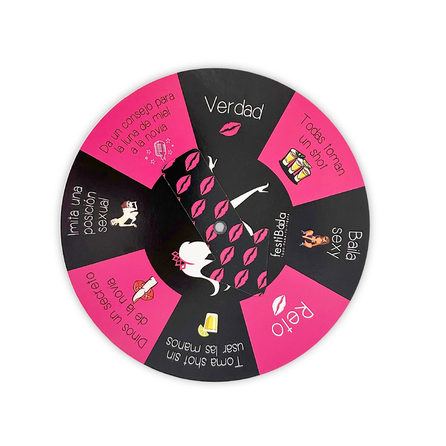 Juego Ruleta Gírale HOT Despedida | Festiboda