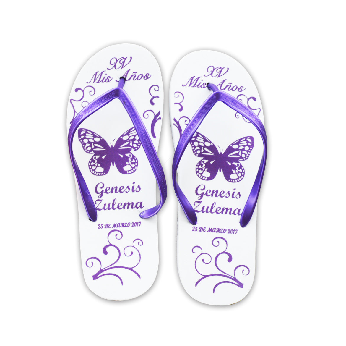 Sandalias para XV Años Personalizadas
