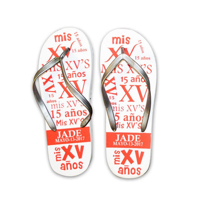 Sandalias para XV Años Personalizadas