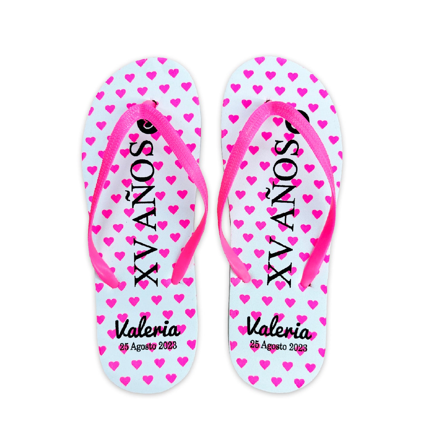 Sandalias para XV Años Personalizadas