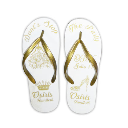 Sandalias para XV Años Personalizadas