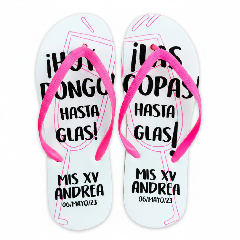 Sandalias para XV Años Personalizadas