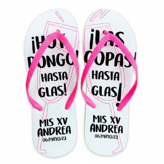 Sandalias para XV Años Personalizadas