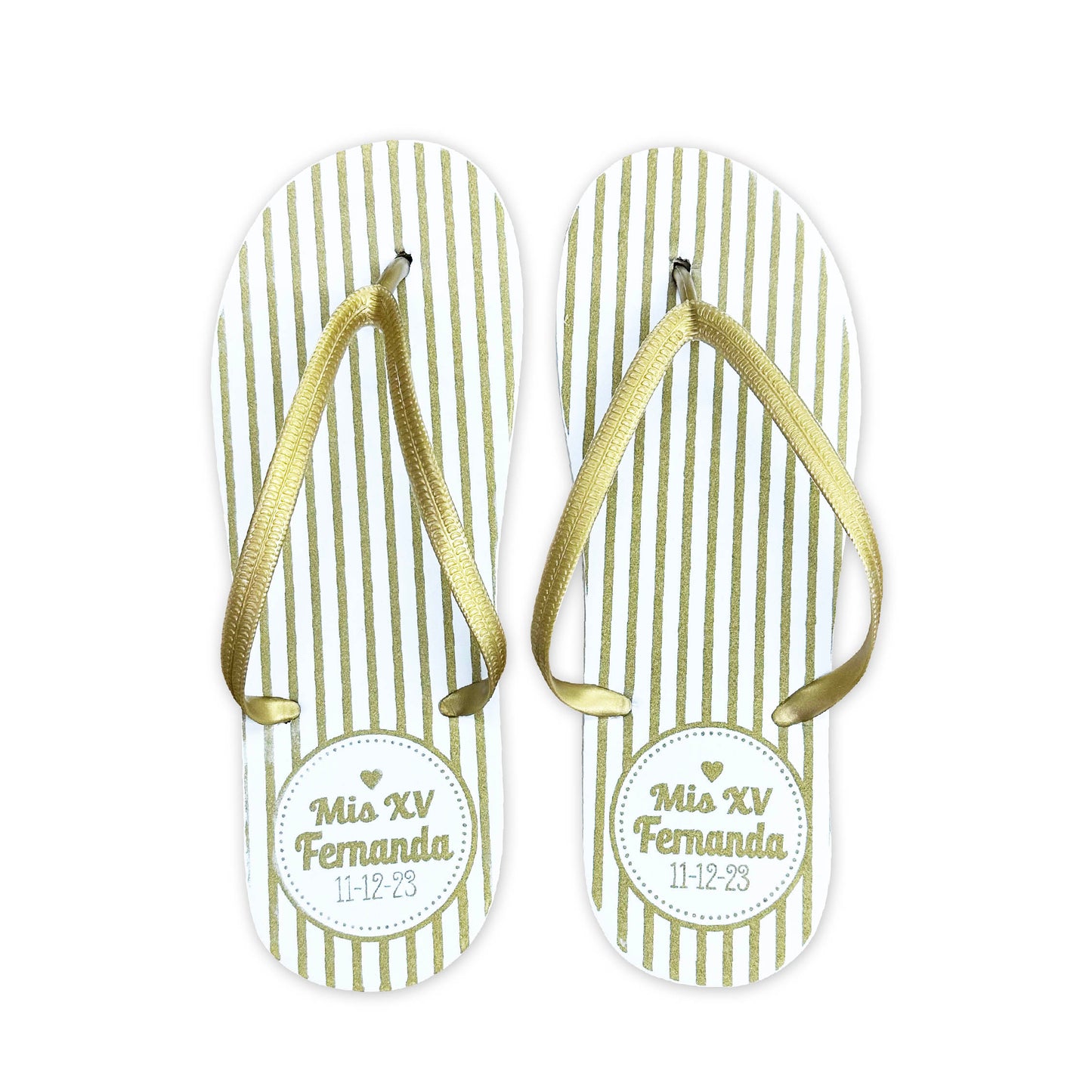 Sandalias para XV Años Personalizadas
