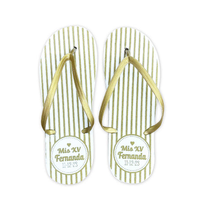Sandalias para XV Años Personalizadas