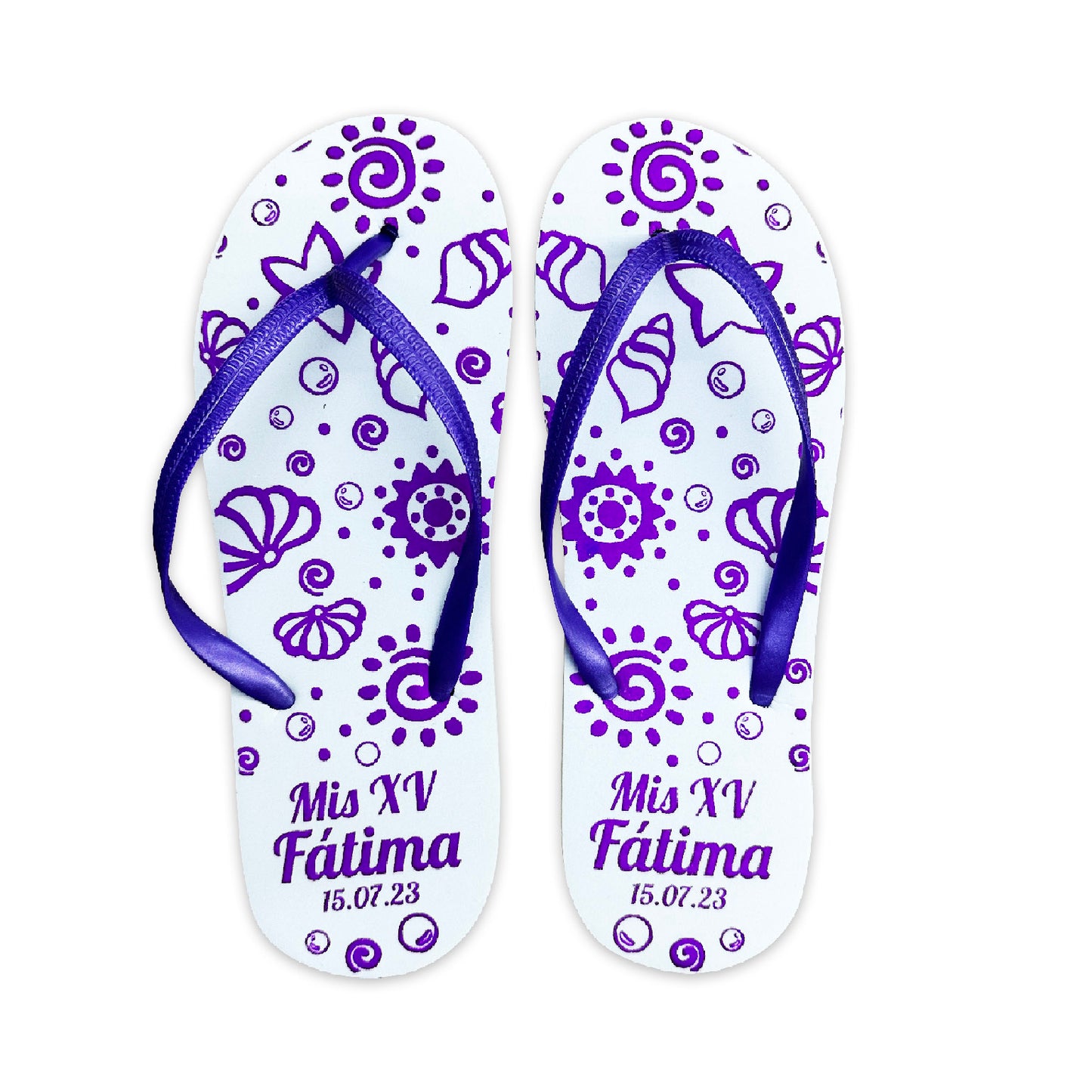 Sandalias para XV Años Personalizadas
