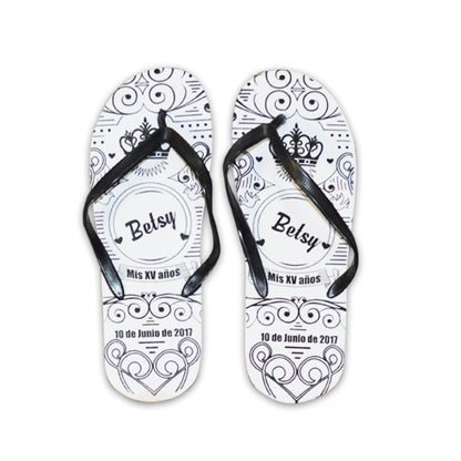 Sandalias para XV Años Personalizadas