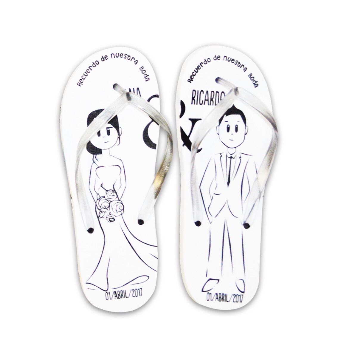 Sandalias personalizadas para Boda - Tú eliges el diseño