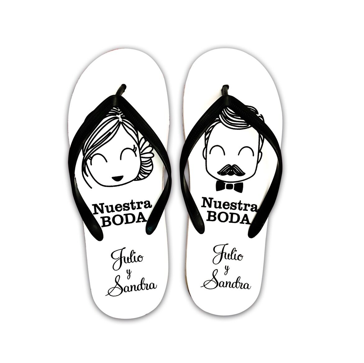 Sandalias personalizadas para Boda - Tú eliges el diseño