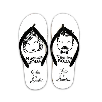 Sandalias personalizadas para Boda - Tú eliges el diseño