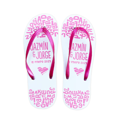 Sandalias personalizadas para Boda - Tú eliges el diseño