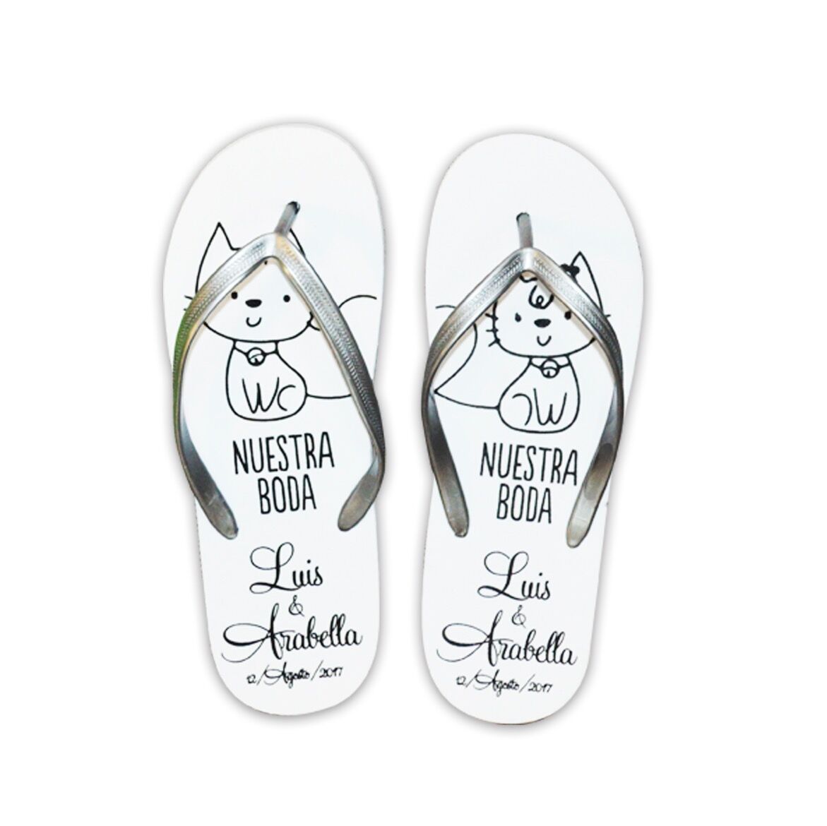 Sandalias personalizadas para Boda - Tú eliges el diseño