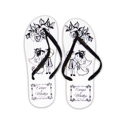Sandalias personalizadas para Boda - Tú eliges el diseño