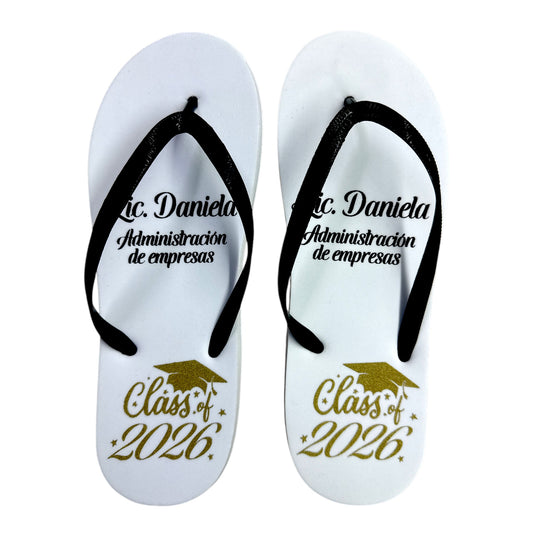 Sandalias para Graduación Personalizadas