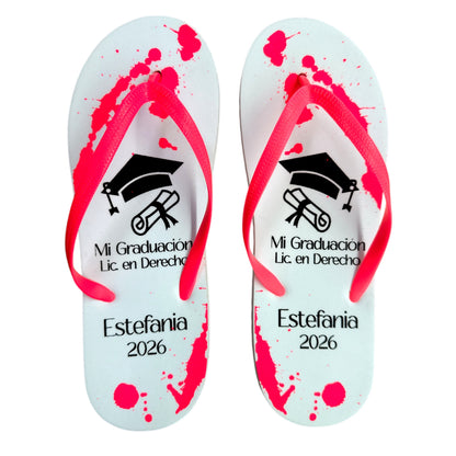 Sandalias para Graduación Personalizadas