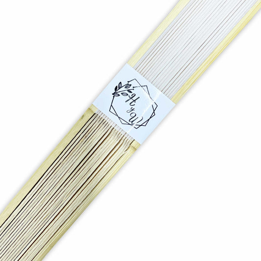 Abanico para Boda Personalizado -  Mod. 40 Hexágono Floral 💍