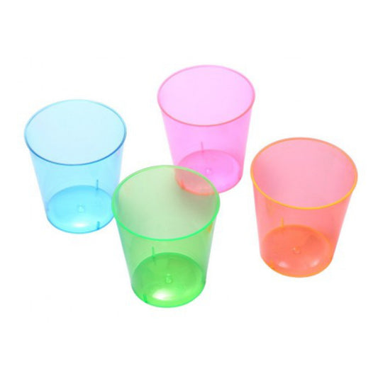 Vaso Short Neon Surtido Paquete 12 pzas | Festiboda