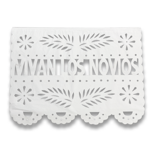 PAPEL PICADO BLANCO | Festiboda